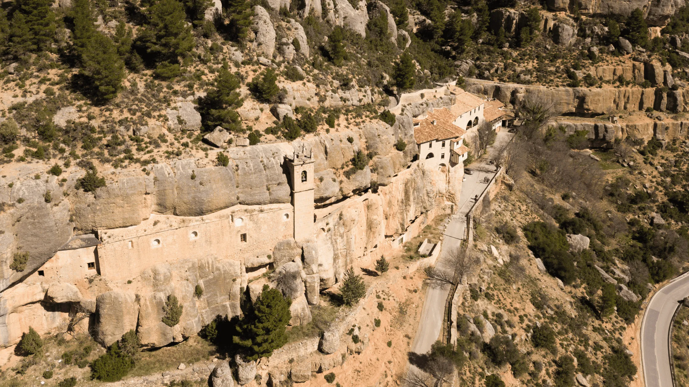 Santuario de la Balma en Zorita